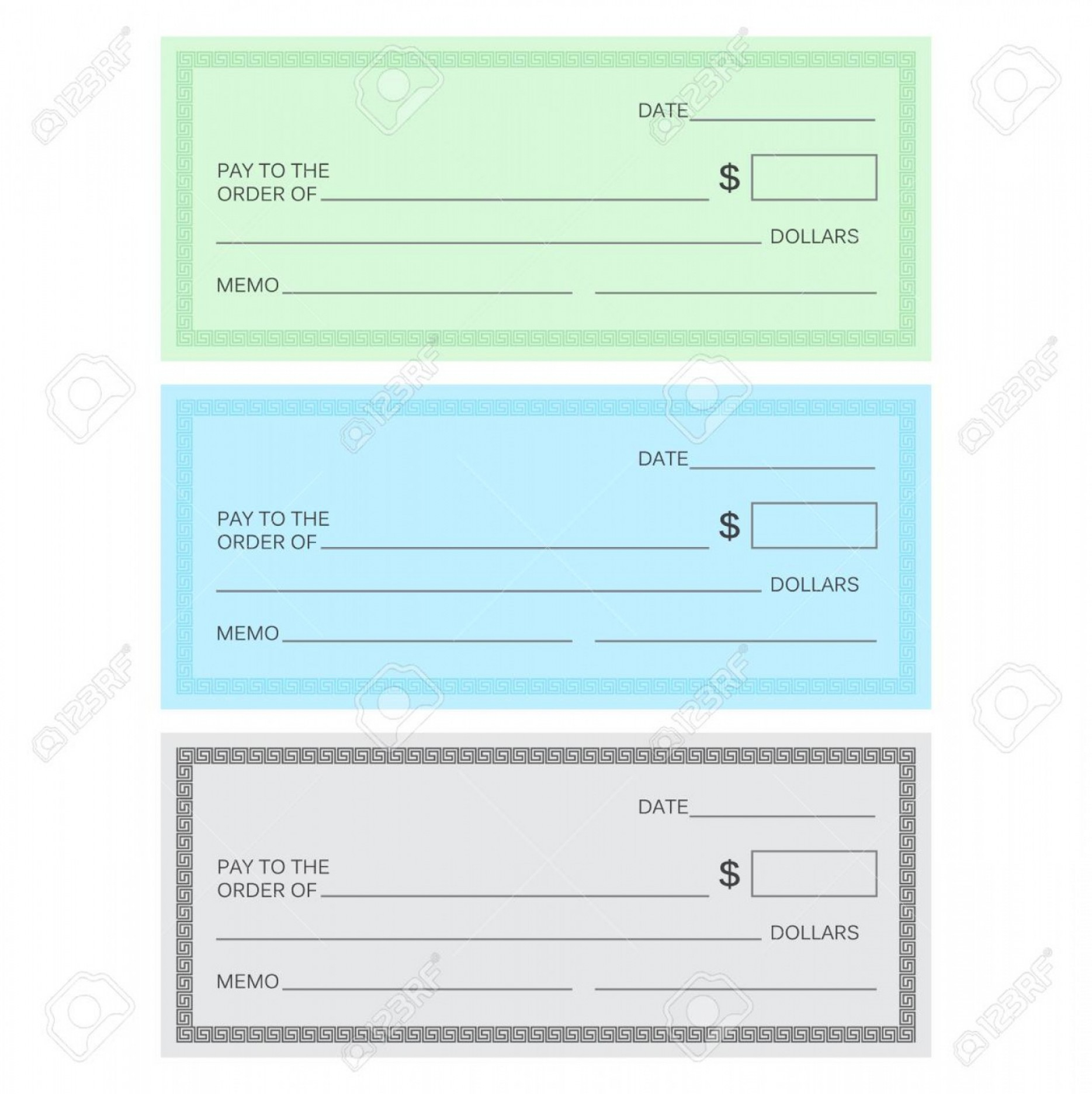031664C Presentation Cheque Template | Wiring Resources With Large Blank Cheque Template