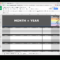 10 Ready To Go Marketing Spreadsheets To Boost Your For Monthly Productivity Report Template