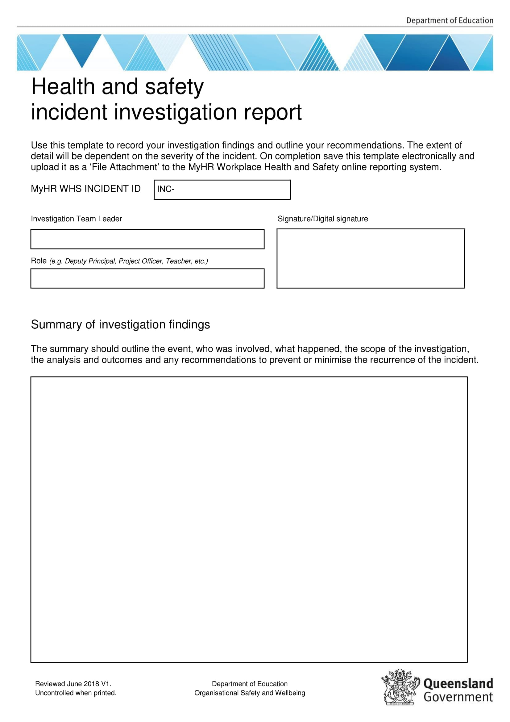 10+ Workplace Investigation Report Examples – Pdf | Examples With Regard To Hr Investigation Report Template