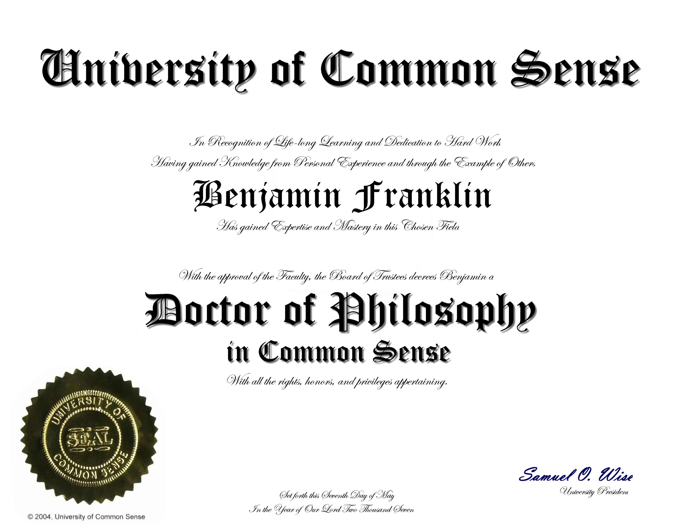 11 Free Printable Degree Certificates Templates Phd Inside Masters Degree Certificate Template