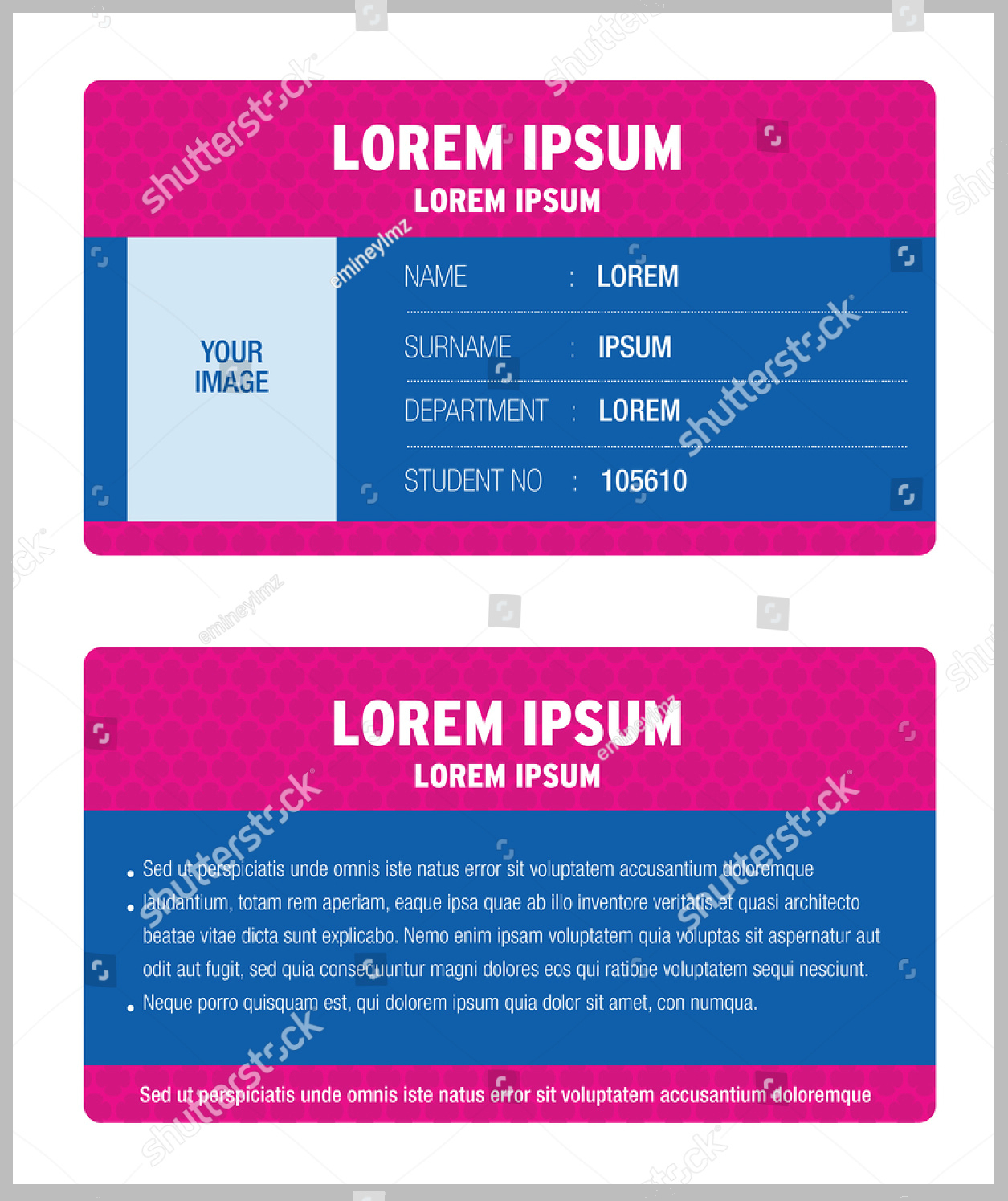 11+ Iconic Student Card Templates – Ai, Psd, Word | Free In Isic Card Template
