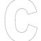 13 Best Photos Of Large Printable Letter C – Printable Pertaining To Large Letter C Template