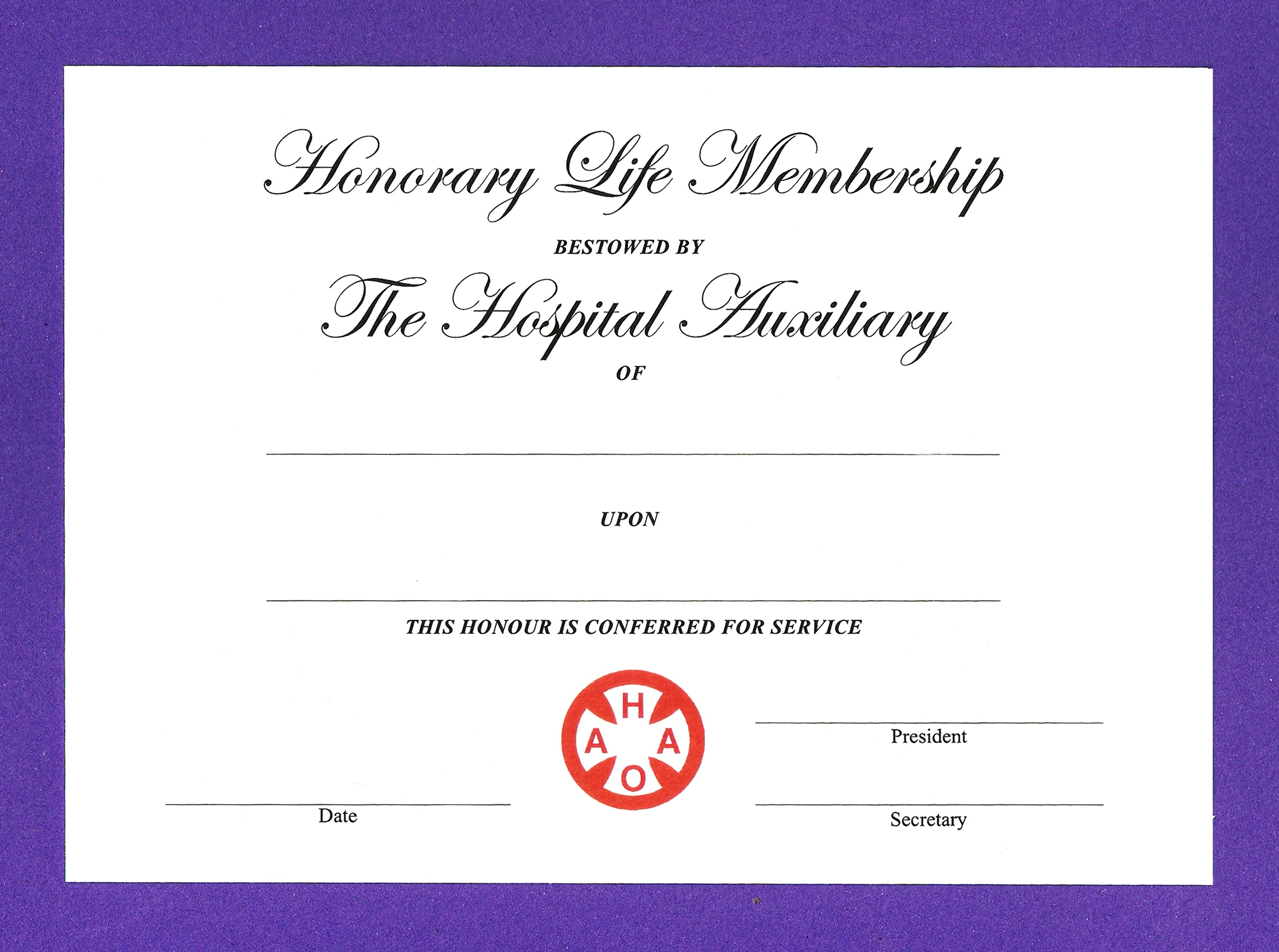 14+ Honorary Life Certificate Templates - Pdf, Docx | Free With Life Membership Certificate Templates