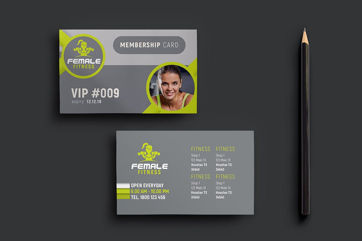 15+ Membership Card Designs | Design Trends - Premium Psd Inside Gym Membership Card Template