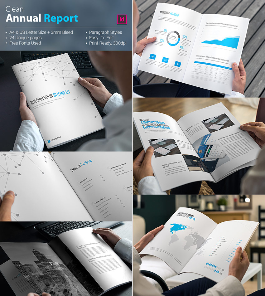 25+ Best Annual Report Templates – With Creative Indesign Inside Ind Annual Report Template