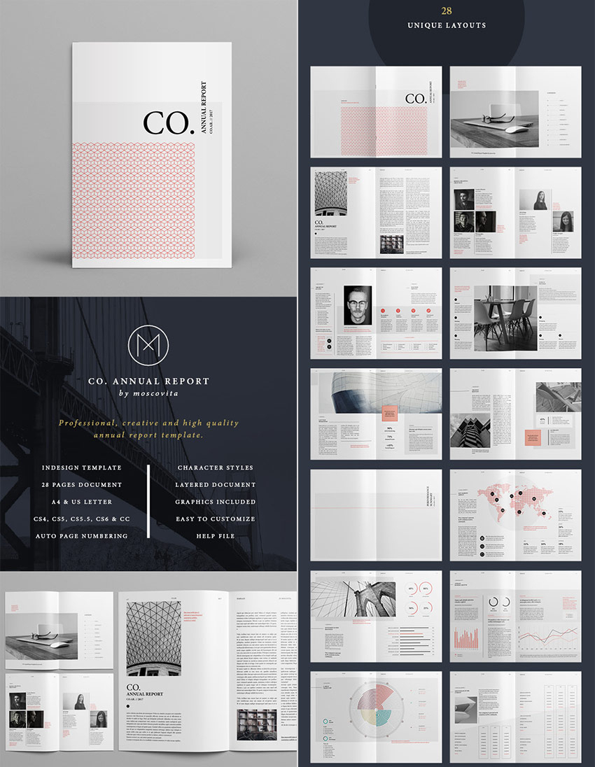 25+ Best Annual Report Templates – With Creative Indesign Within Ind Annual Report Template
