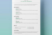 25 Resume Templates For Microsoft Word [Free Download] intended for Microsoft Word Resume Template Free