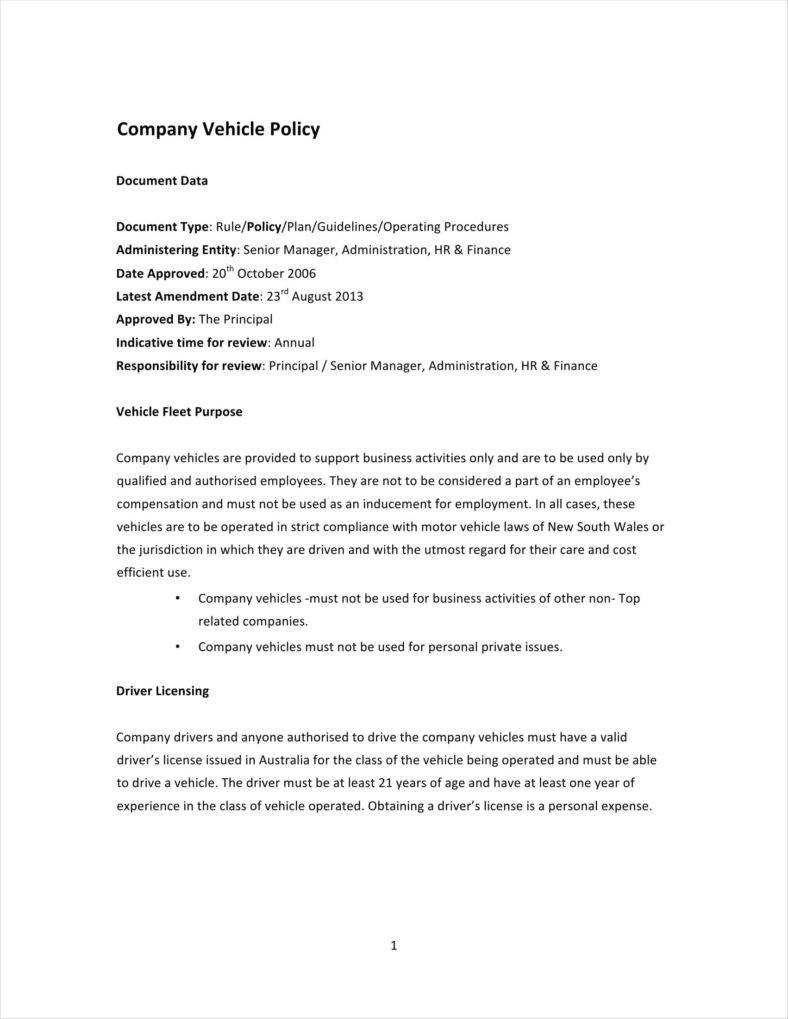 26+ Policy Template Samples – Free Pdf, Word Format Download In Health And Safety Policy Template For Small Business