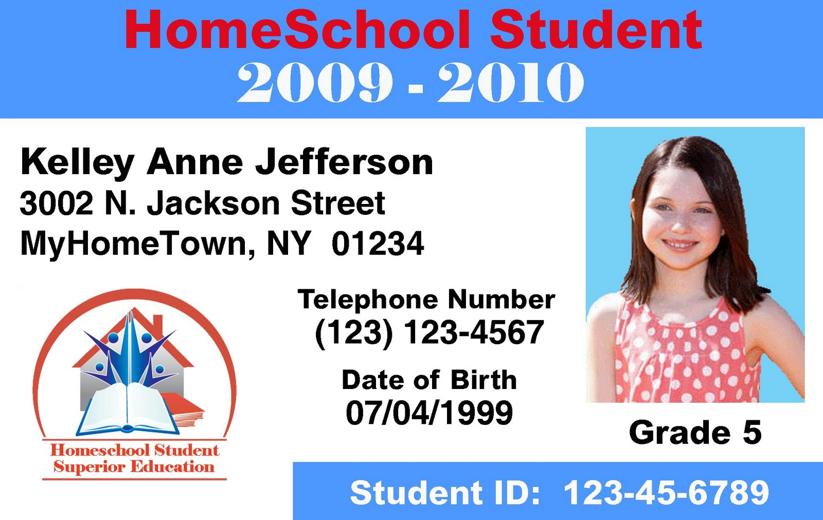 27 Images Of Online School Id Card Template | Masorler Intended For Id Card Template Word Free