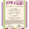 28 Images Of Job Fair Brochure Template Free | Somaek Intended For Job Fair Flyer Template Free