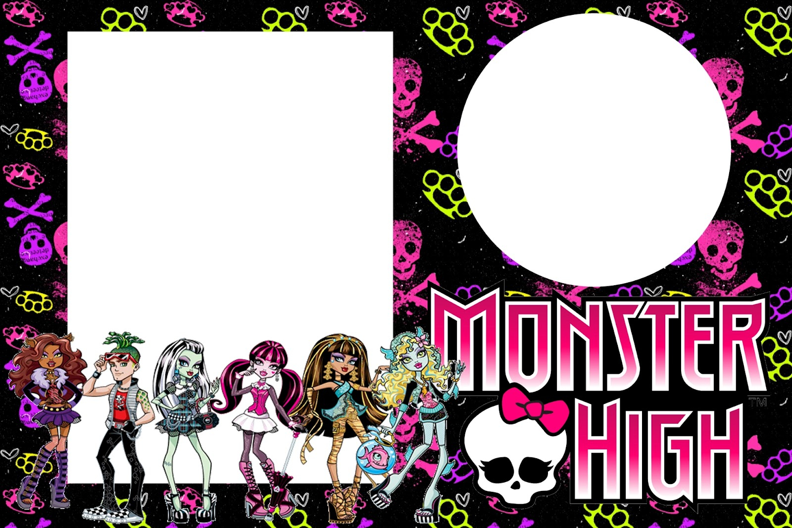 28+ [ Monster High Birthday Card Template ] | Cookie Monster Inside Monster High Birthday Card Template