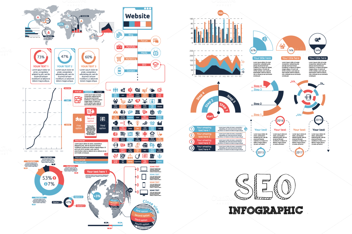 30+ Best Infographic Templates For Illustrator - Top Digital For Infographic Illustrator Template