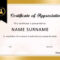 30 Free Certificate Of Appreciation Templates And Letters Inside Manager Of The Month Certificate Template