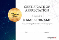 30 Free Certificate Of Appreciation Templates And Letters intended for Gratitude Certificate Template