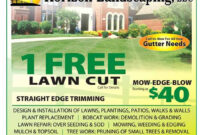 30 Free Lawn Care Flyer Templates [Lawn Mower Flyers] ᐅ with Lawn Care Flyer Template Free