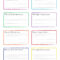 300 Index Cards: Index Cards Online Template In Index Card Template For Pages