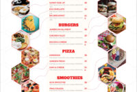 32 Free Simple Menu Templates For Restaurants, Cafes, And pertaining to Menu Template Google Docs