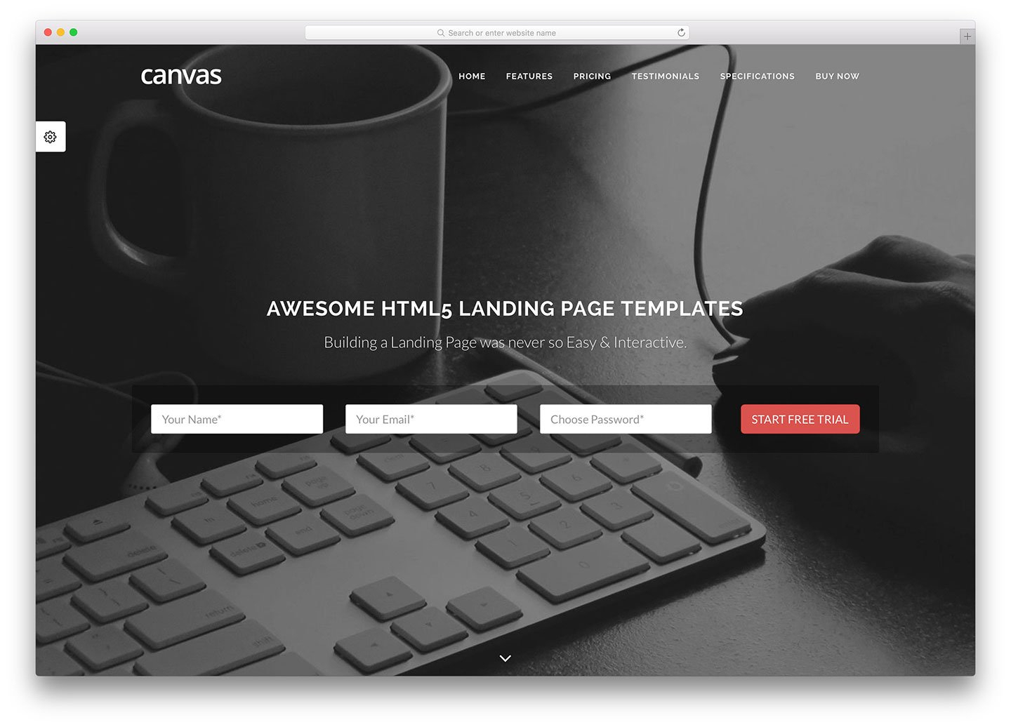 33 Awesome Html5 Landing Page Templates 2019 – Colorlib Throughout Html5 Blank Page Template