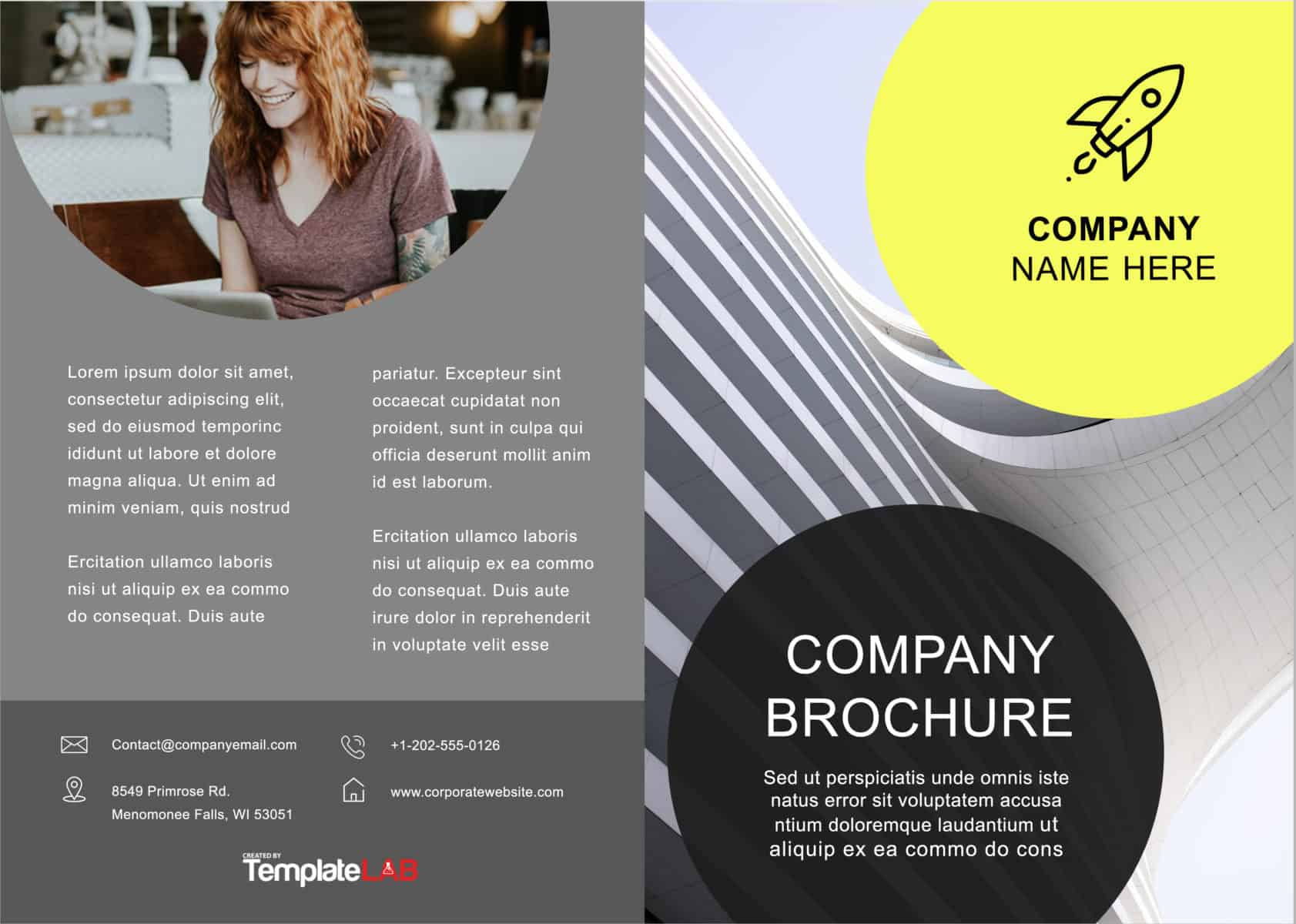 33 Free Brochure Templates (Word + Pdf) ᐅ Template Lab Inside Hotel Brochure Design Templates