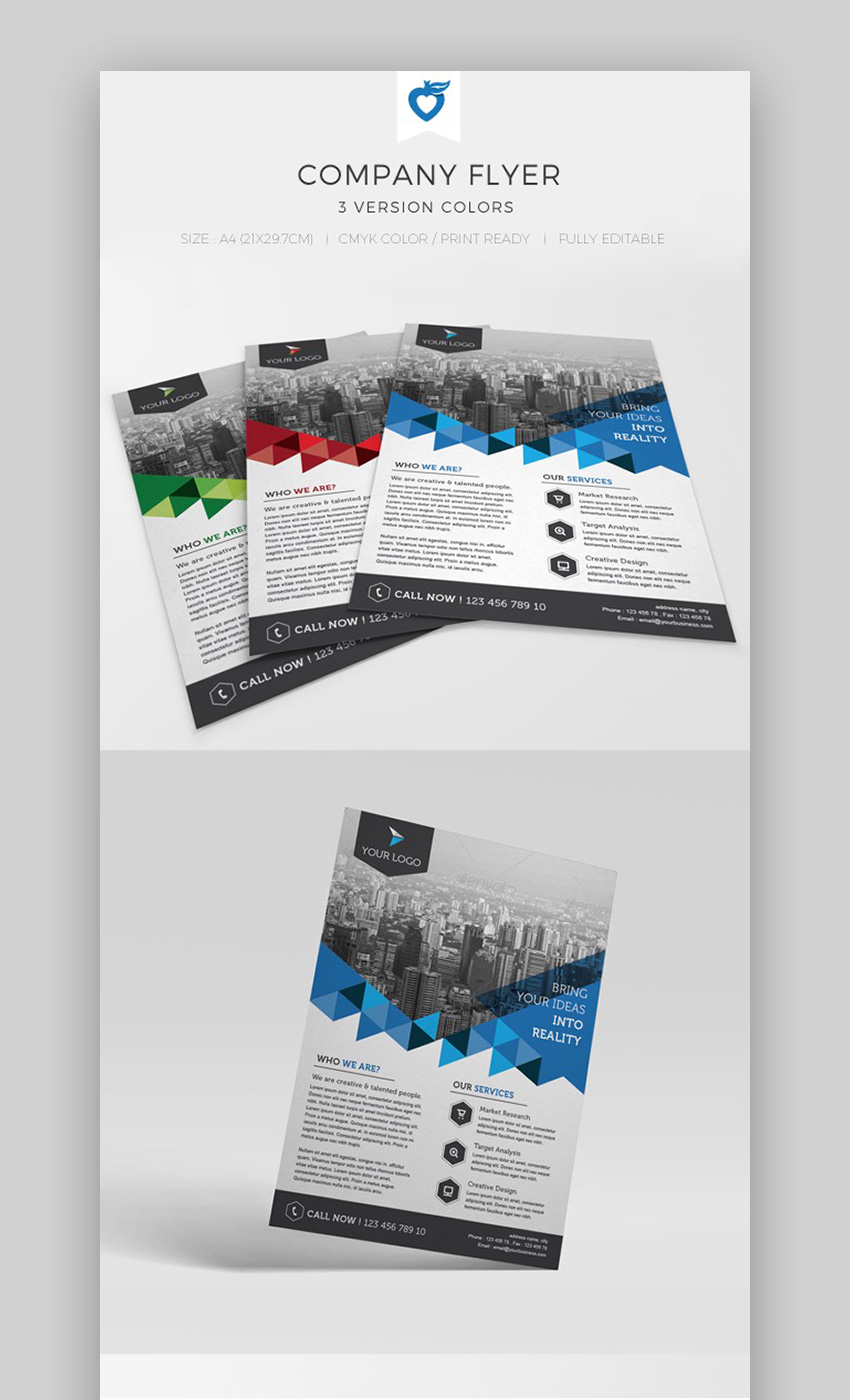 35+ Business Flyer Templates (Creative Layout Designs Pertaining To Make Flyer Template