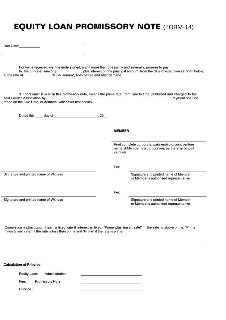 38+ Free Promissory Note Templates & Forms (Word | Pdf) With Legal File Note Template