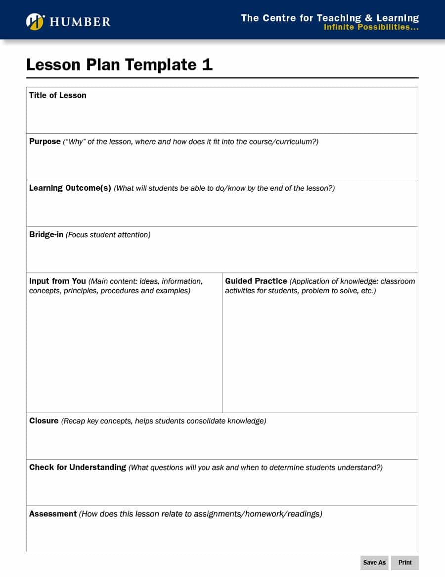 39 Best Unit Plan Templates [Word, Pdf] ᐅ Template Lab For Learning Focused Lesson Plan Template