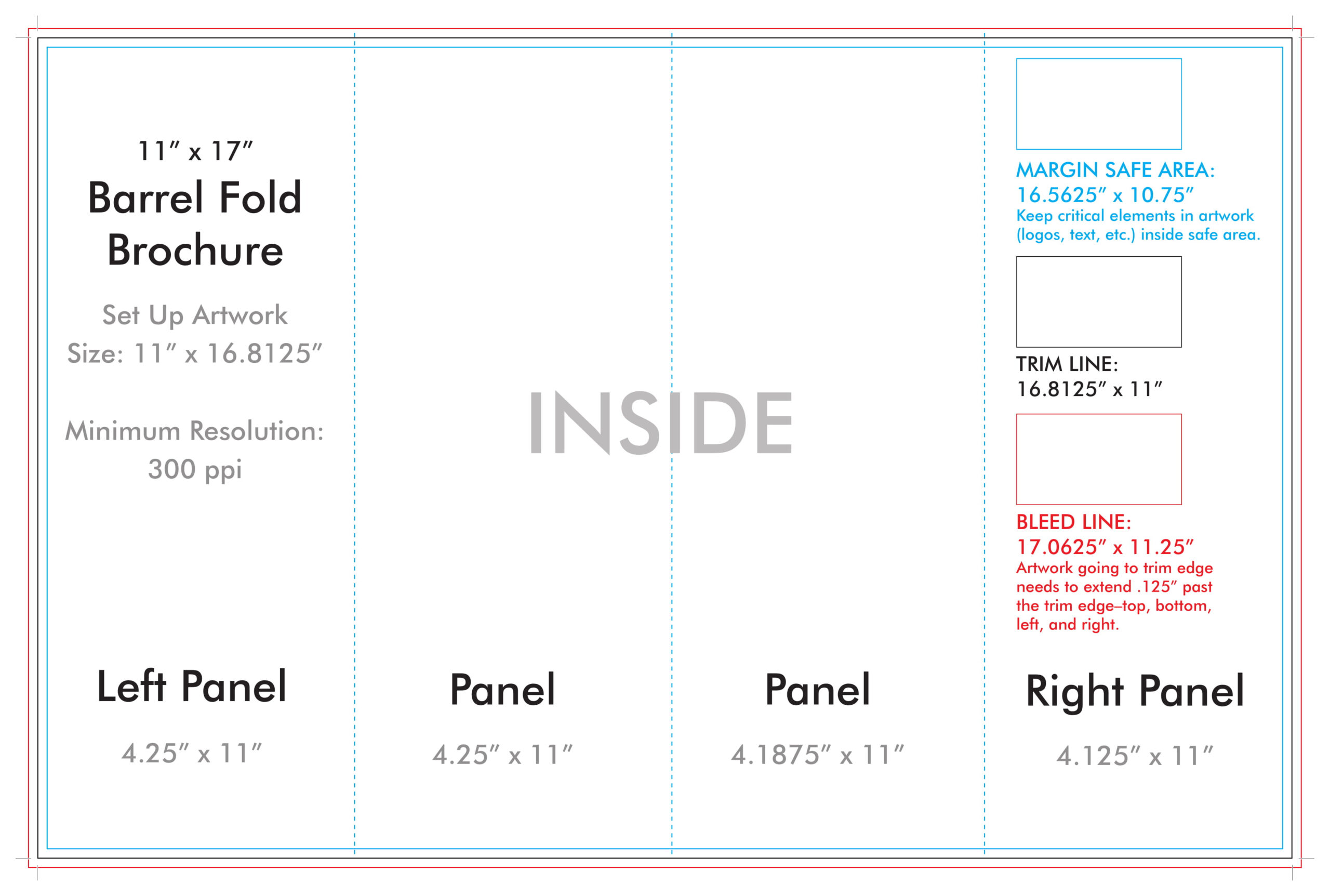 4 Panel Brochure Template – Colona.rsd7 Within Gate Fold Brochure Template