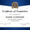 40 Fantastic Certificate Of Completion Templates [Word with Graduation Certificate Template Word