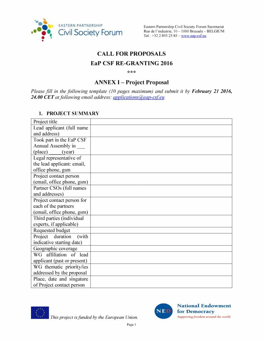 43 Professional Project Proposal Templates ᐅ Template Lab Within It Project Proposal Template