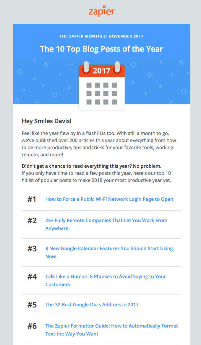47 Engaging Email Newsletter Templates, Design Tips In Monthly Newsletter Template