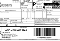 5 Tips To Make Sure Your International Shipping Label Format inside International Shipping Label Template