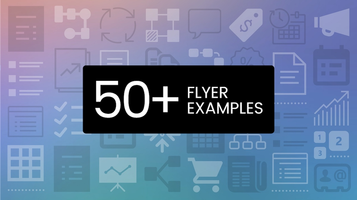 50+ Captivating Flyer Examples, Templates And Design Tips Regarding Informational Flyer Template