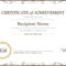 50 Free Creative Blank Certificate Templates In Psd Inside Manager Of The Month Certificate Template