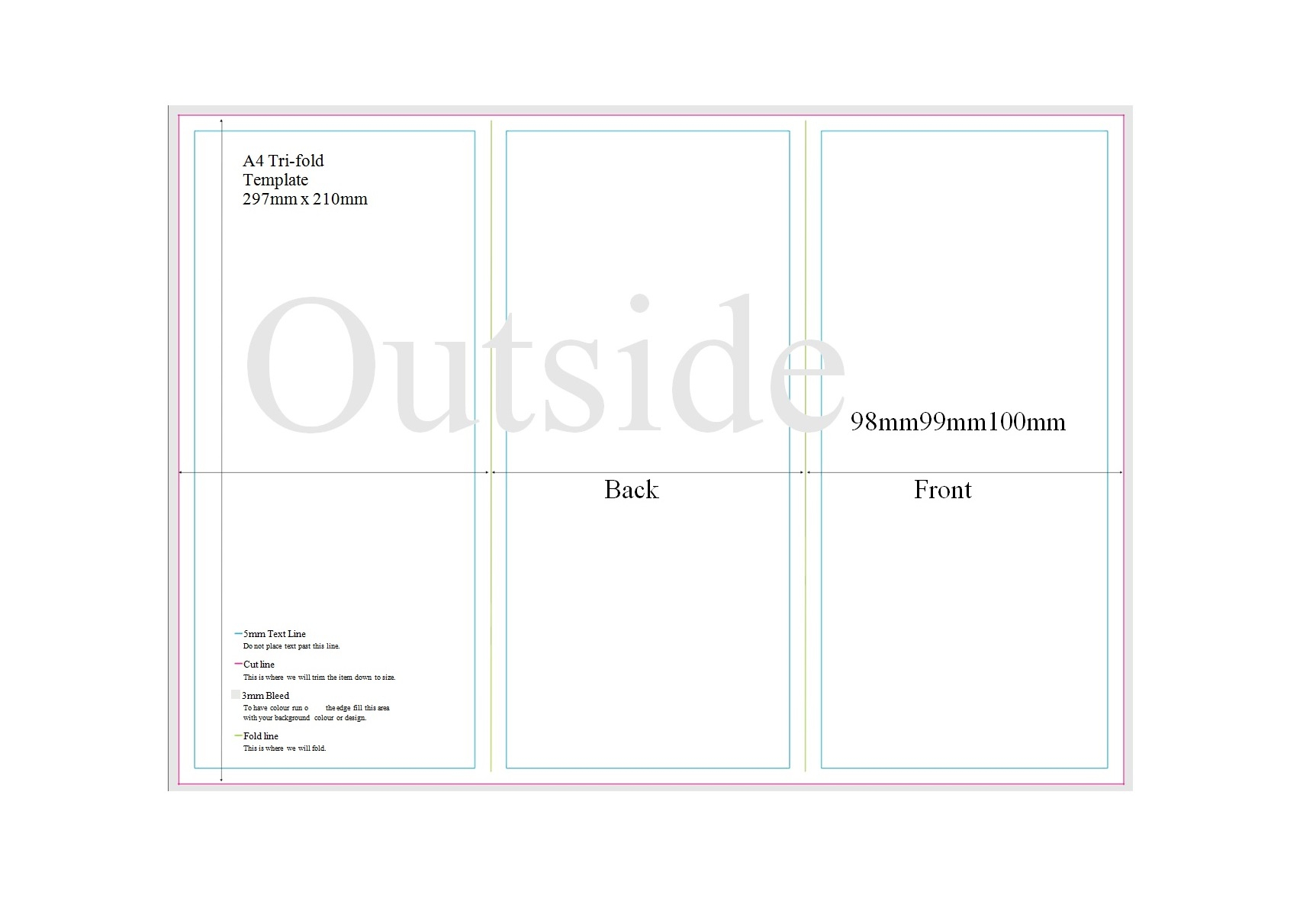 50 Free Pamphlet Templates [Word / Google Docs] ᐅ Template Lab For Google Docs Tri Fold Brochure Template