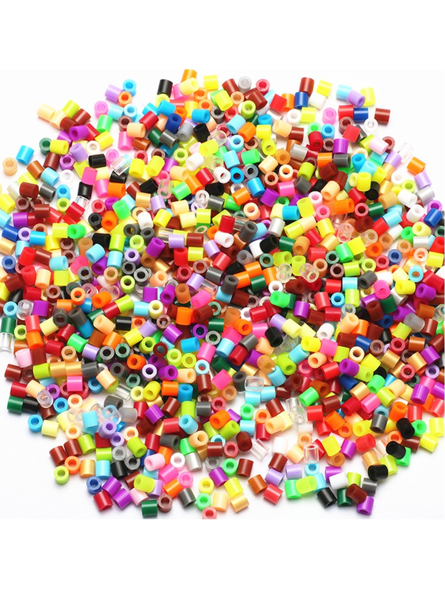 500G/pack 5Mm Eva Hama Perler Beads Mini Jigsaw 3D Diy Puzzle Toys Inside Hama Bead Letter Templates