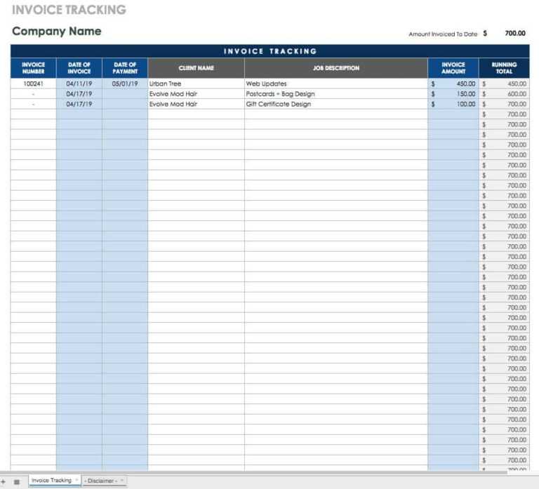 55 Free Invoice Templates Smartsheet In Invoice Record Keeping
