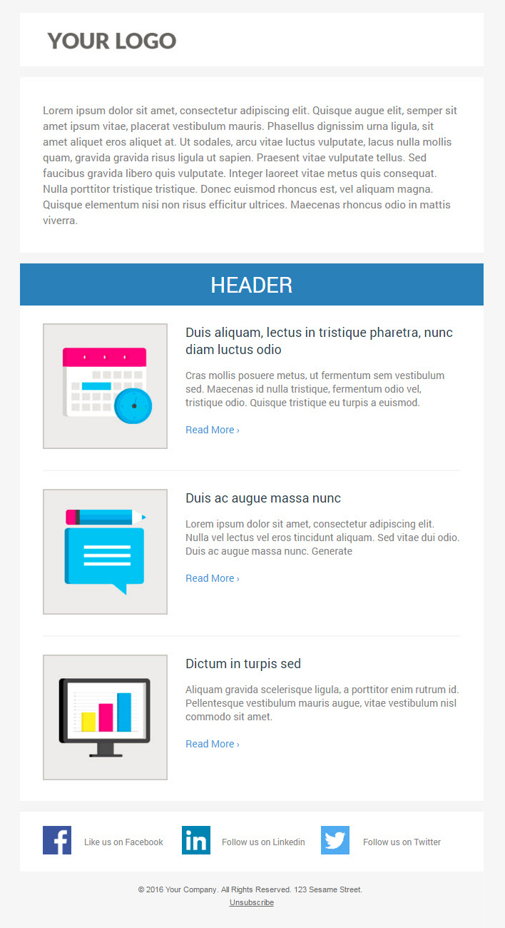 6 Free Responsive Marketo Email Templates With Regard To Marketo Email Templates