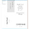 8" X 9" Rack Brochure Template (Half Fold) – U.s. Press For Half Fold Menu Template