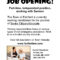 9 Best Photos Of Job Now Hiring Flyers Sample – Now Hiring Intended For Job Posting Flyer Template