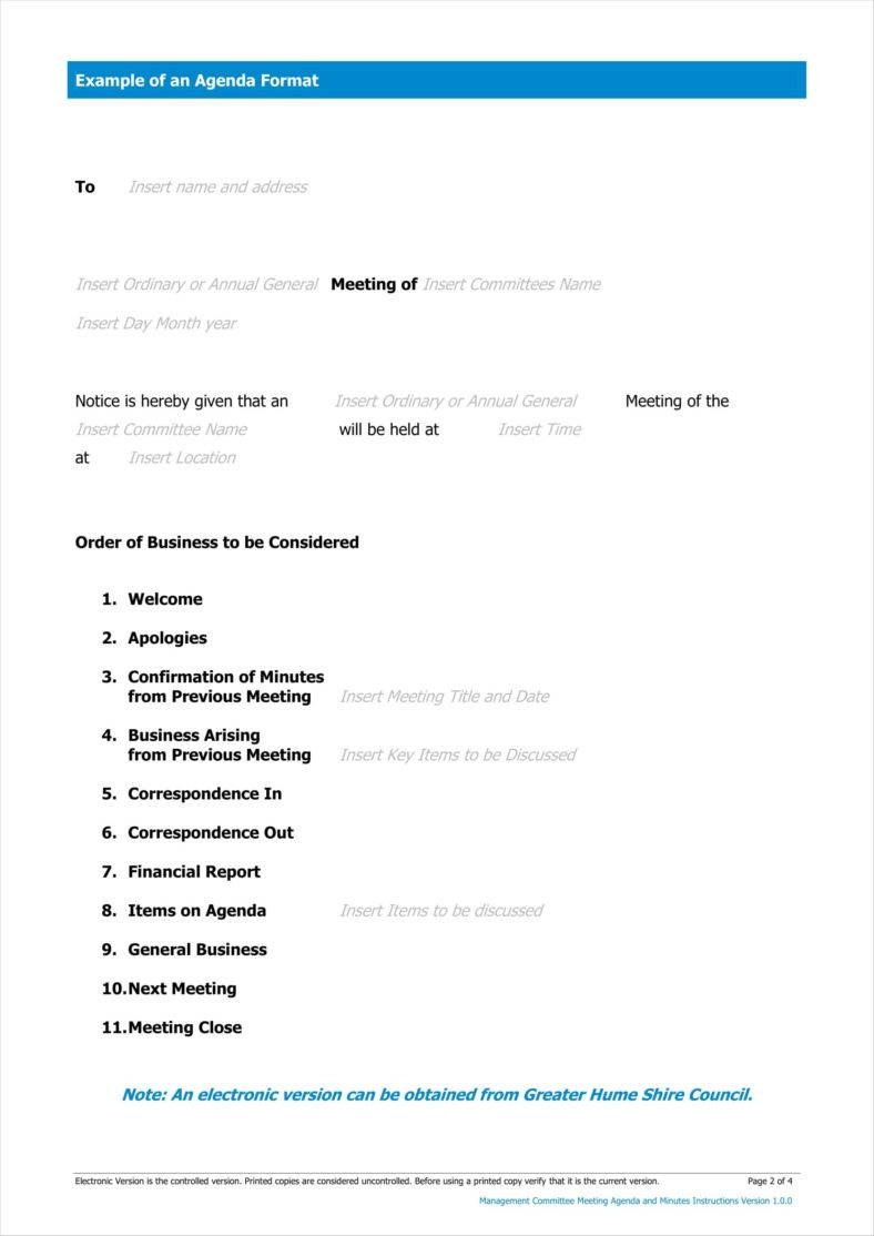 9+ Meeting Summary Templates – Free Pdf, Doc Format Download For Meeting Notes Template Word