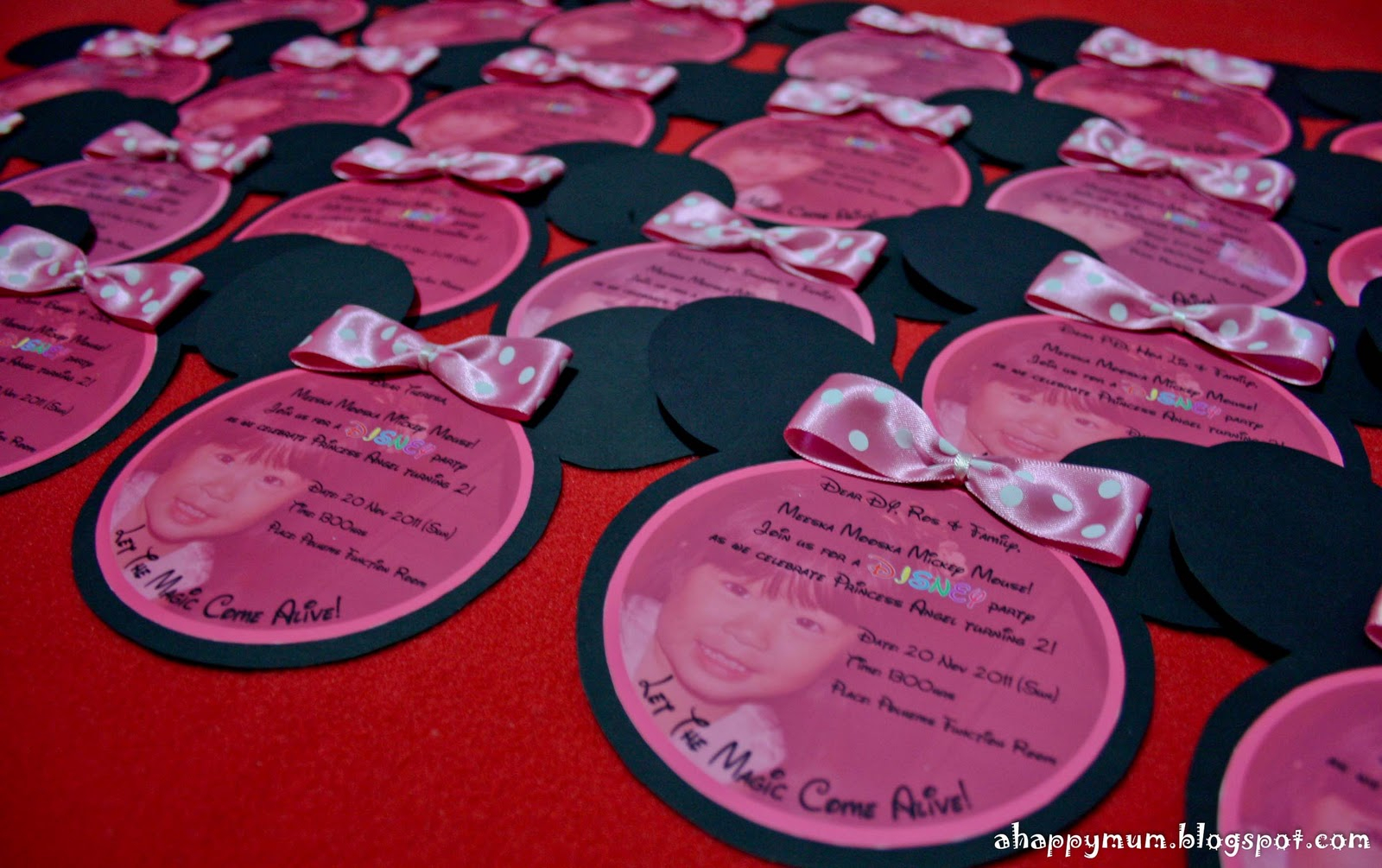 A Happy Mum | Singapore Parenting Blog Inside Minnie Mouse Card Templates