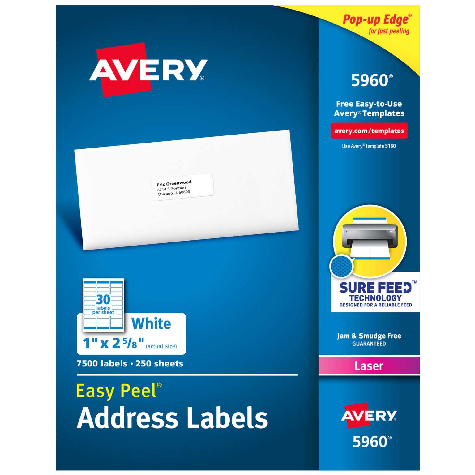 Avery Labels 5960 Colona rsd7 In Office Depot Label Templates Best Template Ideas