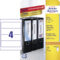 Avery Zweckform Lever Arch File Labels L6061 10 59 X 192 Mm Within Lever Arch Spine Label Template