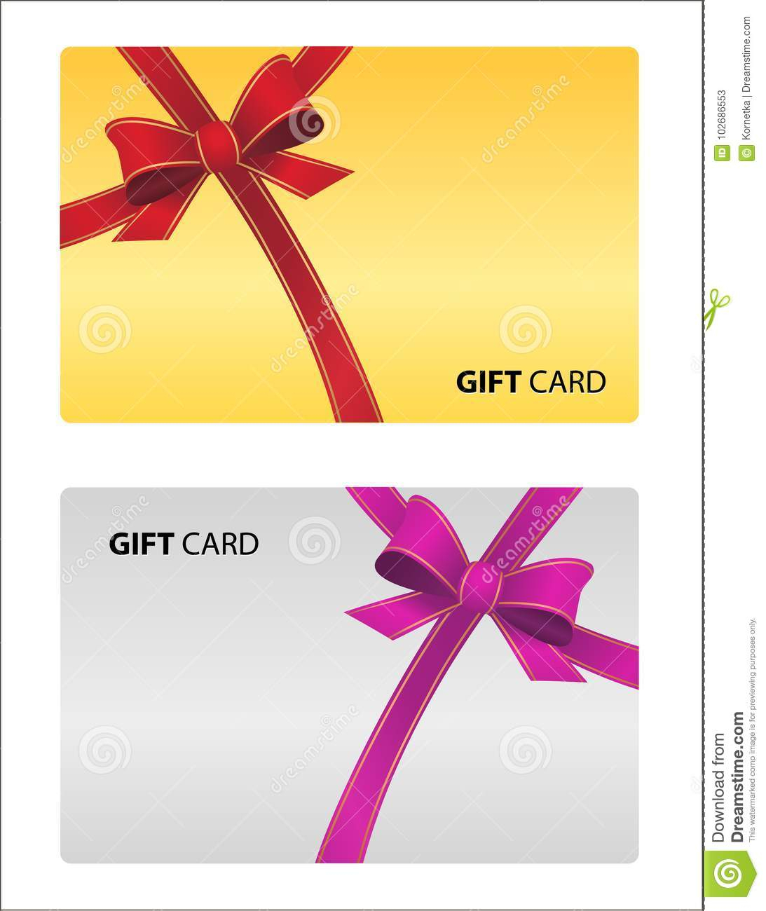 Beautiful Gift Card Isolated. Vector Business Card Golden Throughout Loyalty Card Design Template