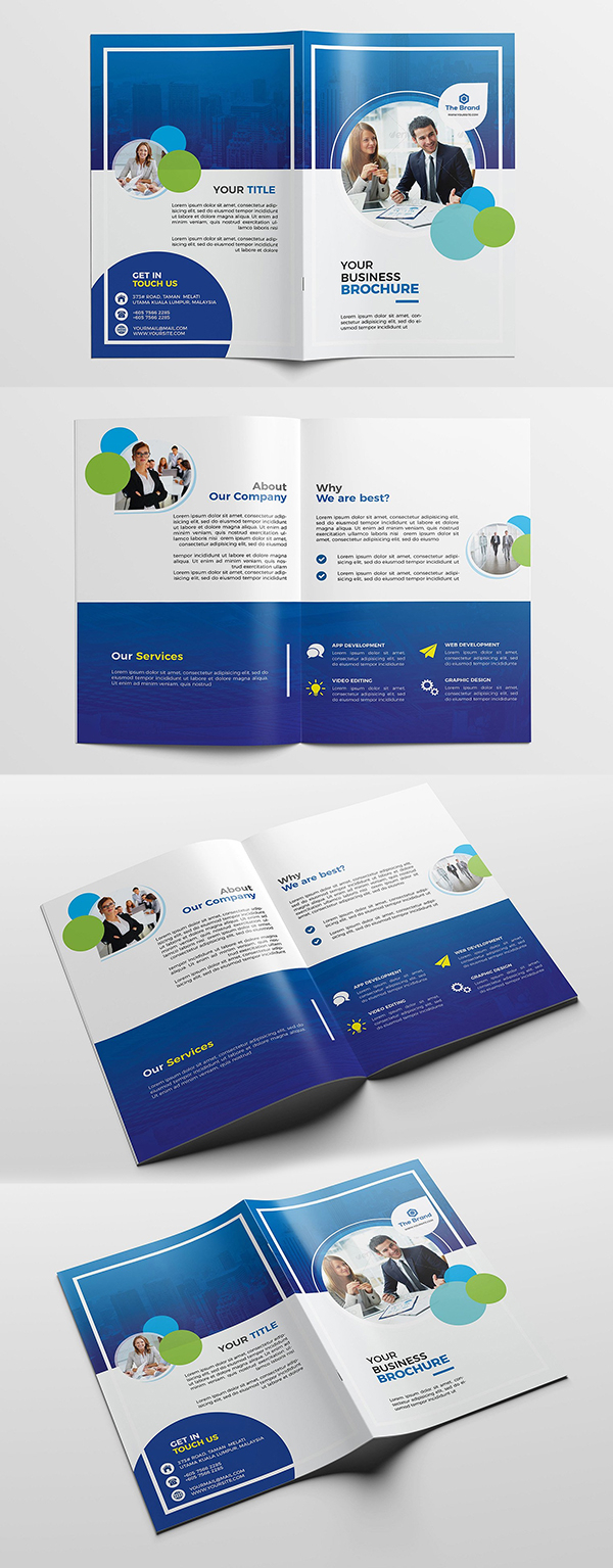 Best Business Brochure Templates | Design | Graphic Design Throughout Good Brochure Templates
