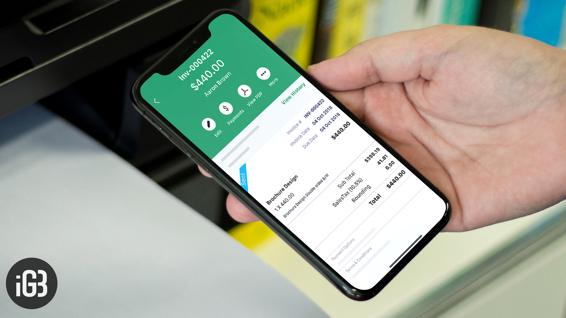 Best Iphone Invoice Apps In 2020 With Invoice Template For Iphone