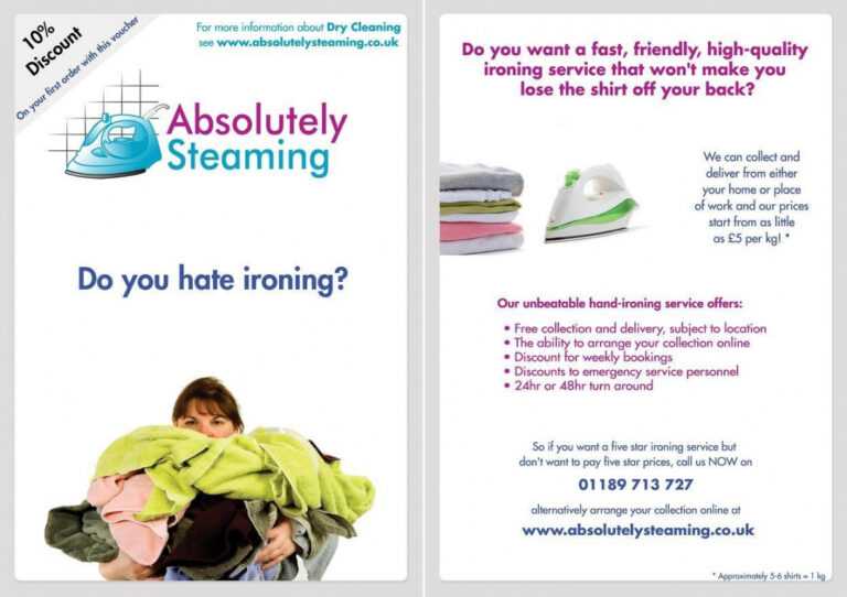 Best Ironing Service Flyer Template Professional High In Ironing Service Flyer Template Best