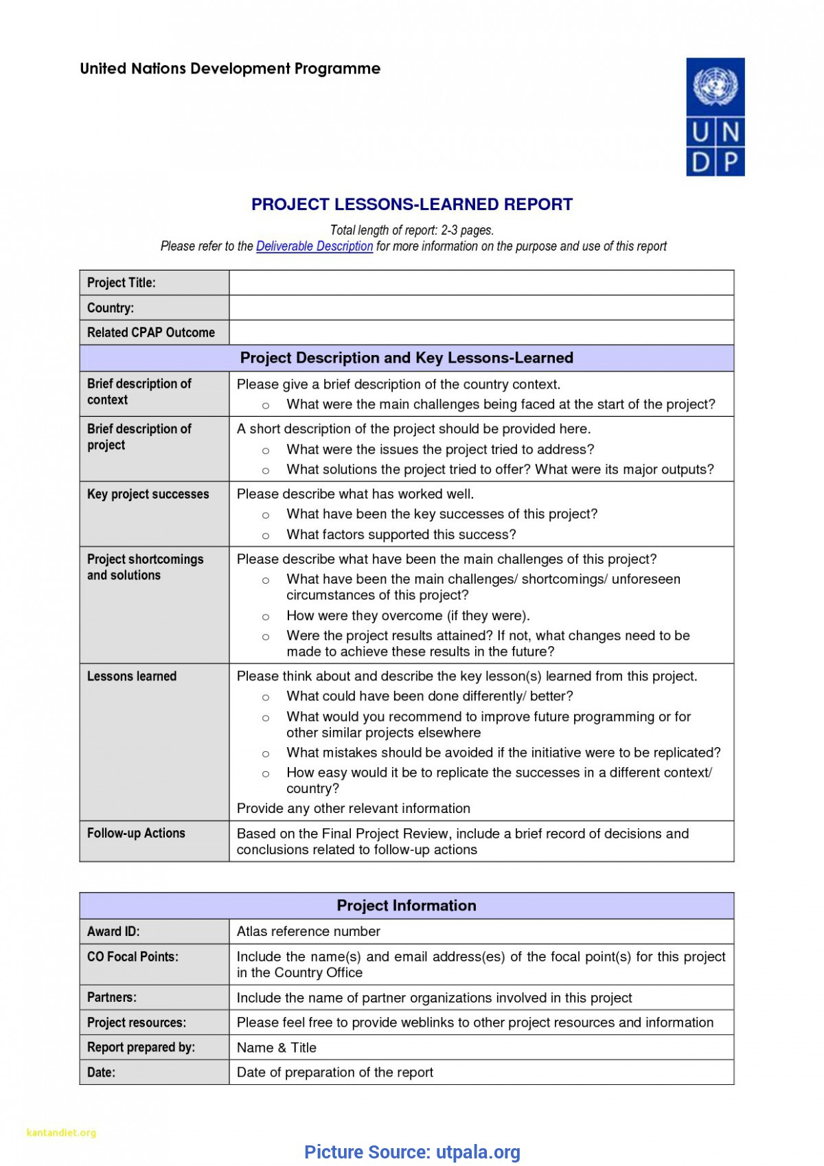 Best Lessons Learned Report Lovely Lessons Learnt Report With Regard To Lessons Learnt Report Template