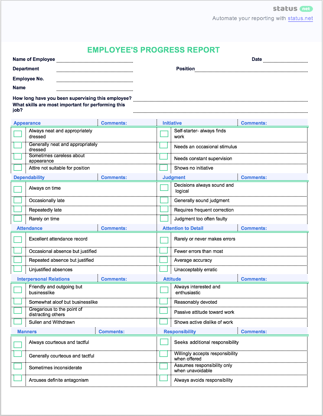 Best Progress Report: How To's + Free Samples [The Complete Throughout It Progress Report Template