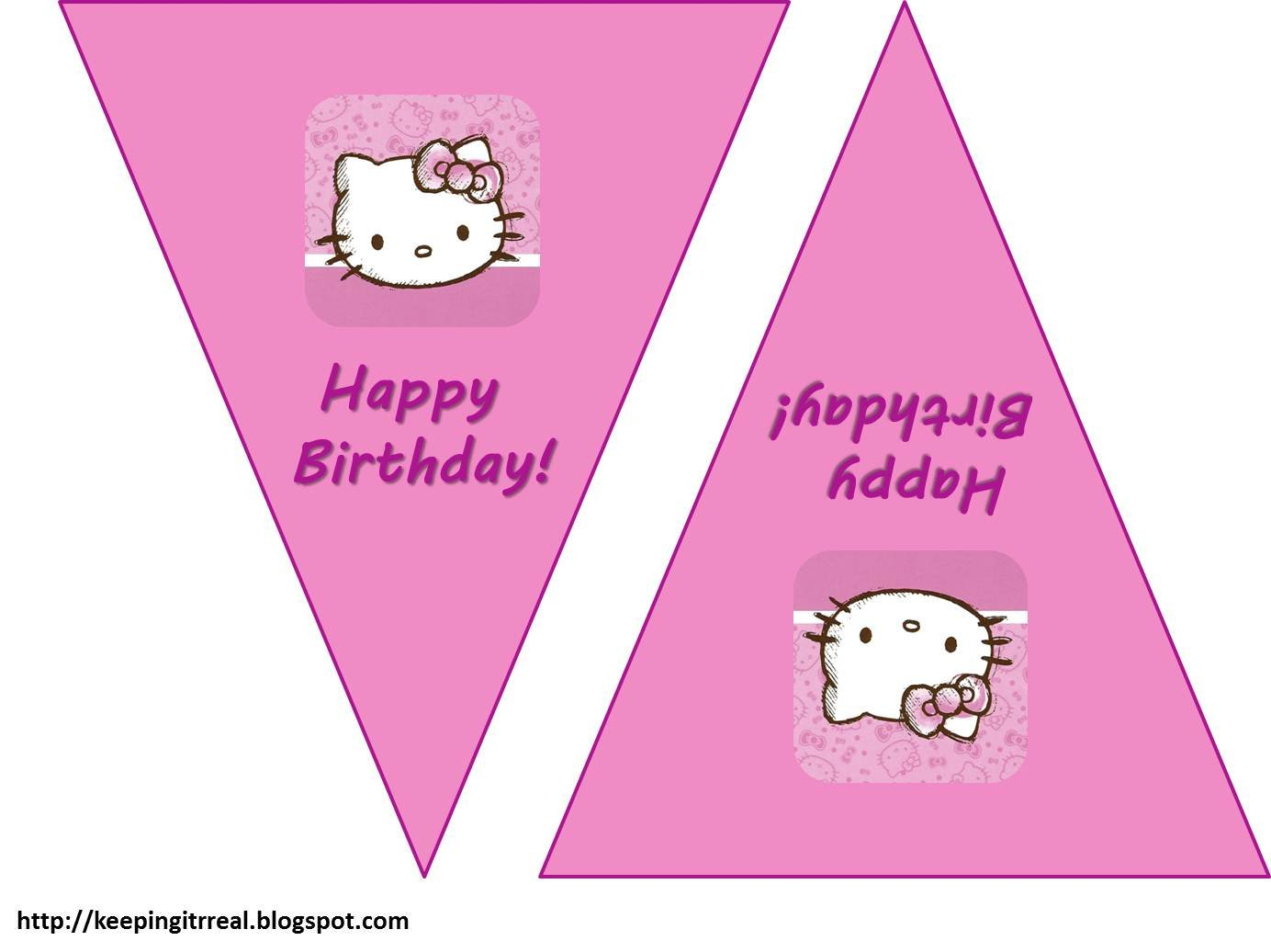Birthday Banner Templates Free Printable – Best Happy Pertaining To Hello Kitty Banner Template